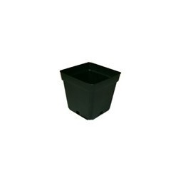 POT CARRE NOIR 12x12x13cm - 1.5L