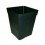 POT CARRE NOIR 23x23x27cm - 11L