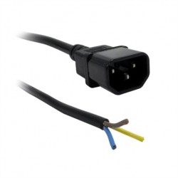 Câble IEC mâle 2m - 3x1.5mm
